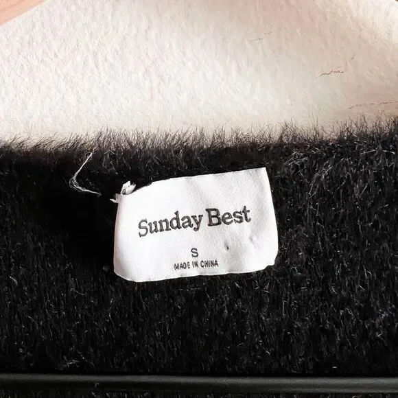 Aritzia Sunday Best Montgomery Long Sleeve Dress Size S - Picture 4 of 6